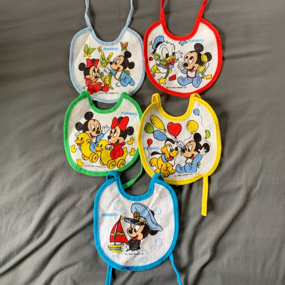 Vintage Disney bibs